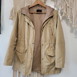 Love Tree Khaki Rain Jacket Field Coat